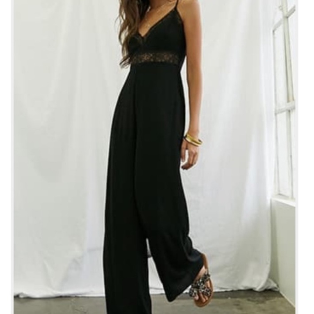 Cami jumpsuit with Lace detailing